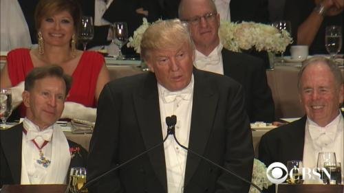 Trump roasts Clinton at Al Smith charity dinner 4-6 screenshot- Screenshotplease